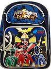 Power Rangers Ranger Samurai Large Backpack and Lunchbox Lunch Bag 2pc 