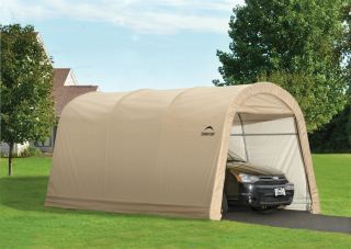 Shelter Logic 10x15x8 Portable Auto Garage /Carport/Shed