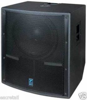 Yorkville LS801PB   Powered Subwoofer, 1500w, 1x18 inch