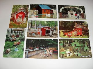   of 8 Deer Forest Park, Paw Paw Lake, Coloma Michigan Vintage Postcards