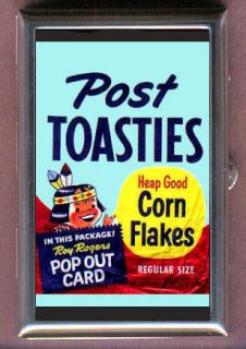 POST TOASTIES ROY ROGERS INDIAN Coin, Guitar Pick or Pill Box MADE IN 