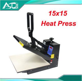 15x15 T shirt Digtal Heat Press Printing Machine & 2 Teflon Christmas 