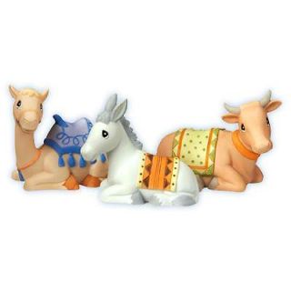 Collectible Precious Moments Mini Nativity Animal Set of 3 Brand New 