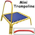 EN71 Indoor Outdoor Mini Trampoline Kids Bouncer Bar Rebounder Jumper 