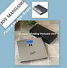   Mangano Fold A Weigh Scale with Case; Portable Electronic Travel Scale