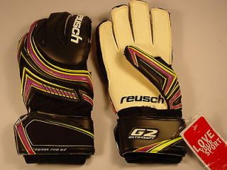   Soccer Goalie Gloves Toruk Pro G2 Ultrasoft Size 9 #3270945 BLACK