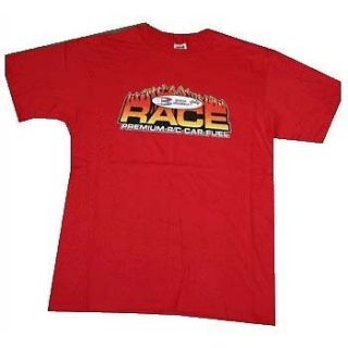 Byron Racing Fuel Red Tee Shirt Short Sleeve (XLarge)
