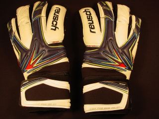 Reusch Keon Pro Duo M1 OrthoTec Finger Saver Goalie Gloves Size 9 