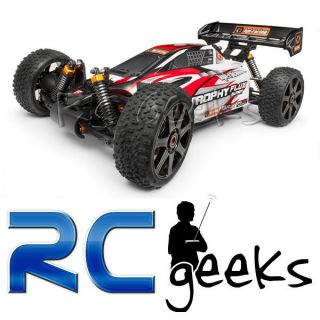 HPI Racing RC Car Brushless Electric Off Road 1/8th Trophy Buggy Flux 