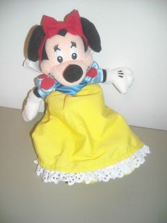   Disney Snow White Minnie Mouse Mini Bean Bag Plush 9 Princess Costume