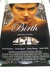 Birth, Double Sided Movie Poster, 27 x 40 2004 by Jonathan Glazer