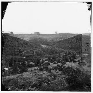   Plain,Virginia. Encampment of 7,000 Confederates in the Punch bowl
