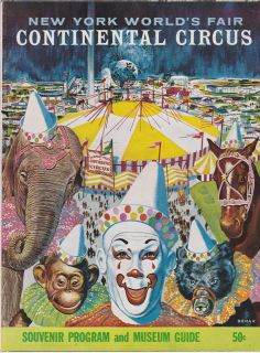 vintage circus programs