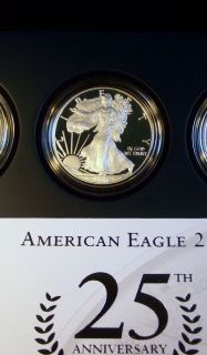 2011 W $1 Silver Eagle Proof From 25th Anniversar​y Set Uncirculated