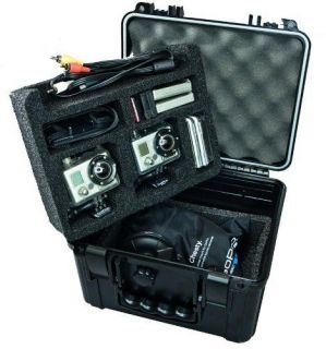 Go Professional Pro Watertight Rugged Case for Professional Cameras 
