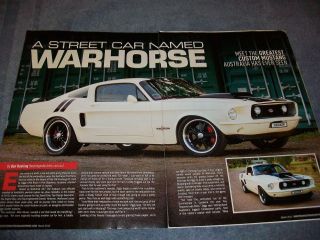   Mustang GT Fastback Pro Touring Article A Street Car Named Warhorse