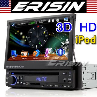 Erisin ES816 HD 1 din 7 touch screen Car DVD Player iPod TV 