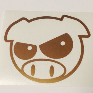 Angry Rally Pig Sticker Decal JDM Honda Illest Haters Hella Turbo 
