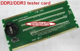 PC Mainboard DDR2/DDR3 RAM tester analyzer card
