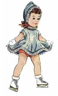 Doll Clothes PATTERN 3728 for 16 Little Girl Dolls like Mary 