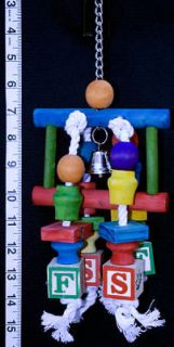  ABC FRAME Parrot Toys by A Bird Toy
