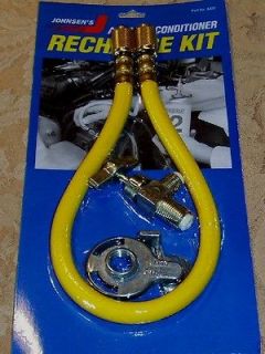 R12 Auto R22 Home Refrigerant Hose and Can Tapper Kit