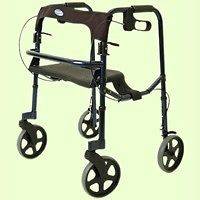 Invacare Rollite Adult Rollator with Big Wheels