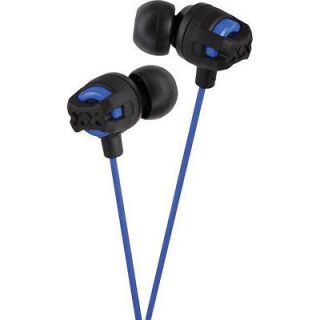 JVC America In ear Headphones w/mic Blue Headphone hafr201a blue 