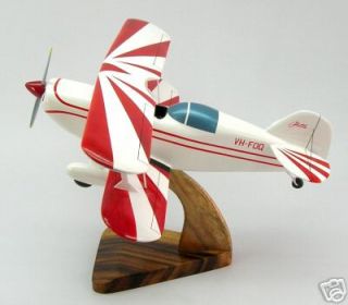 Aerobatic Pitts Special S 1S Airplane Wood Model Big
