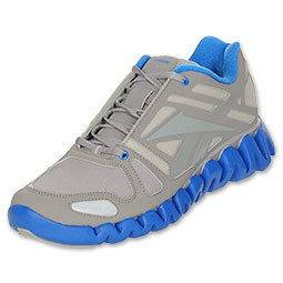 Reebok Zig Dynamic Mens Running Shoes Grey/Blue J87483 SIZES 8 THRU 