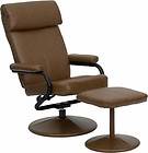 EKORNES Stressless Leather Recliner Sofa and Chair w Ottoman
