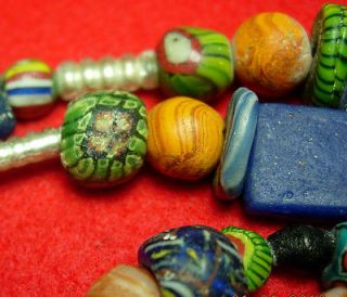   Roman, Early Islamic and Byzantine Glass & Stone Beads Necklace
