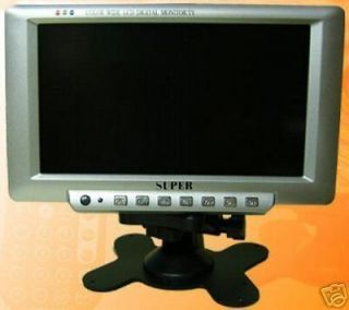 Super 7 inch TFT LCD TV PAL NTSC 169 Monitor