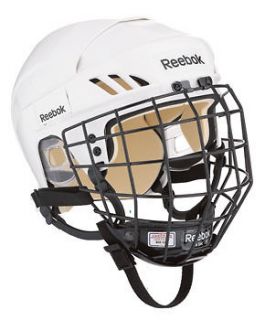 Reebok 4K Hockey Helmet With Cage, Available in Black