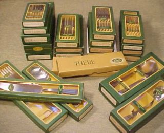   THEBE Mid Century Modern Stainless Silverware Flatware YOUR CHOICE