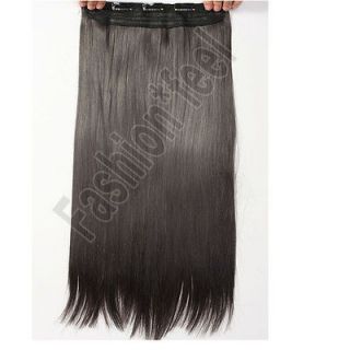 dark brown clip in hair extensions in Womens Hair Extensions