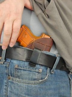 Barsony Brown Leather IWB Concealment Gun Holster for SIG P938 9mm