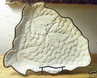 NEW CER INTERNATIONAL RAYMOND WAITES BORDEAUX PLATTER ~ CREAM W 