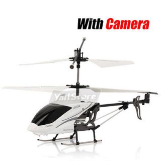   Channel 3CH Remote Control RC Helicopter White SPY SD card Heli