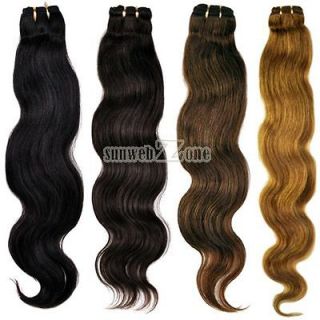 Brazilian Remy 100% Real Human Hair Extensions Curly Body wave hair