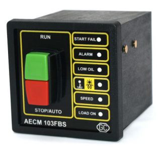   CONTROL ENABLED Automatic diesel generator controller.Rem​ote start