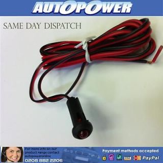Replacement CAR ALARM BRIGHT FLASHING LED LIGHT RED 12v Easy Fit 2 