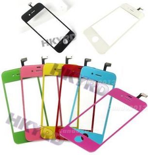 Color Replacement Touch Screen Digitizer Glass For iPhone 4 4G