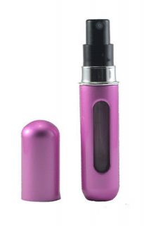 10x Perfume Travel Size Spray Atomizer Refillable Bottle Pink travalo