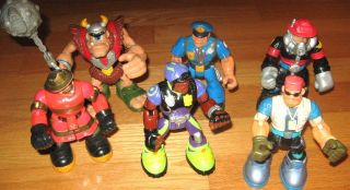 FISHER PRICE RESCUE HERO LOT OF 6
