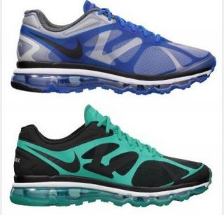 Mens NIKE AIR MAX+ 2012 Running Shoes Size 9 12 Blue Green