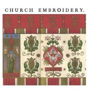 Christian Religious Church Altar Vestment Embroidery CD