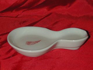 Red Wing Spoon Rest & Holder Crock Stoneware Pottery