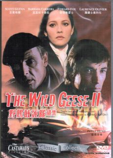 The Wild Geese 2 II DVD R0 Scott Glenn Barbara Carrera Edward Fox 