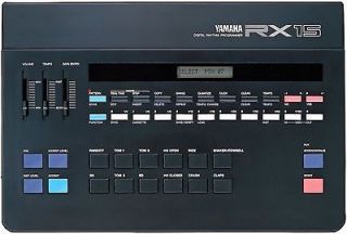 YAMAHA RX 15 DRUM MACHINE * Rhythm Composer MIDI Beat Box Looper w 
